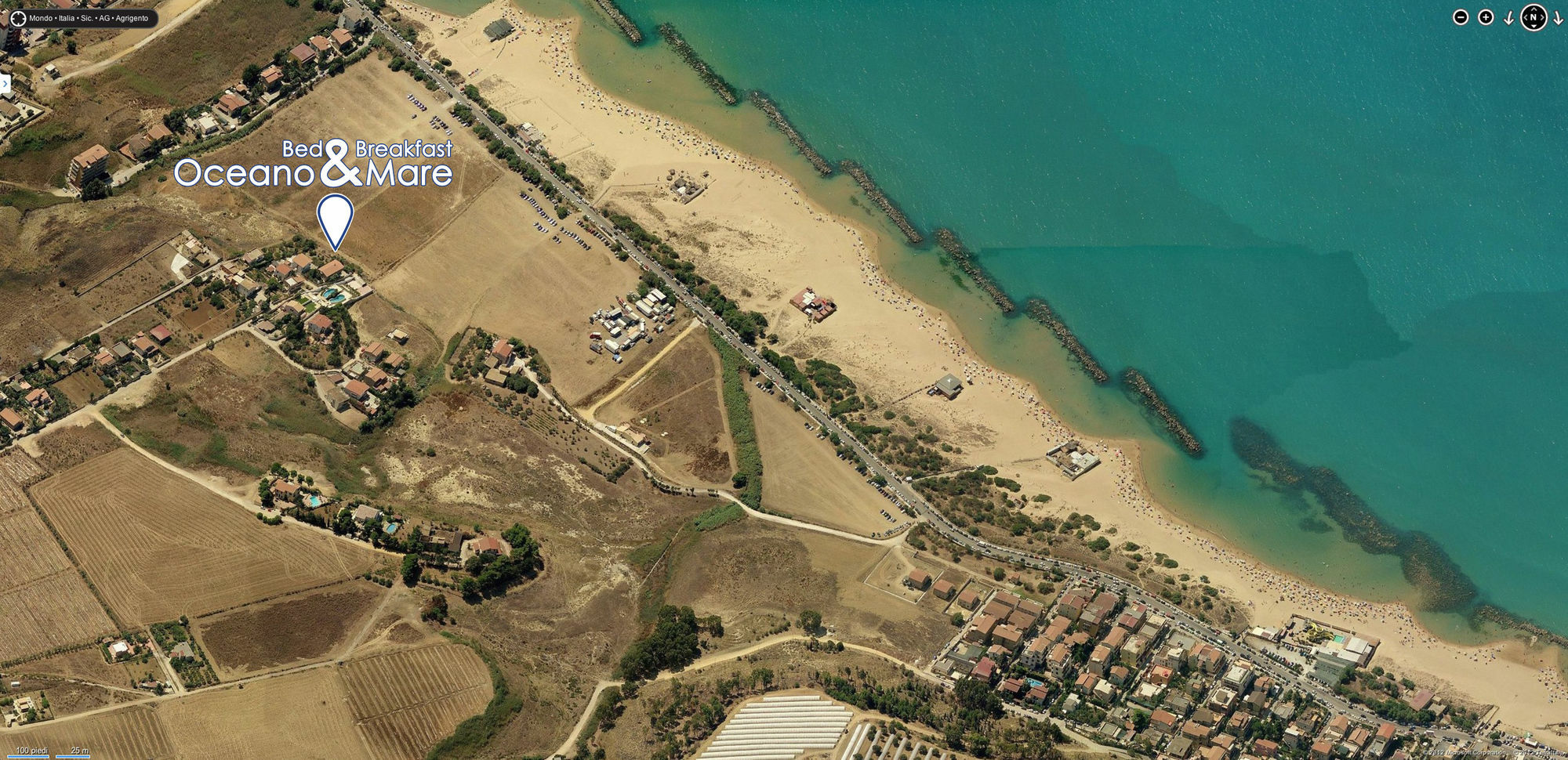 Bed and Breakfast Oceano&Mare Agrigento Zewnętrze zdjęcie